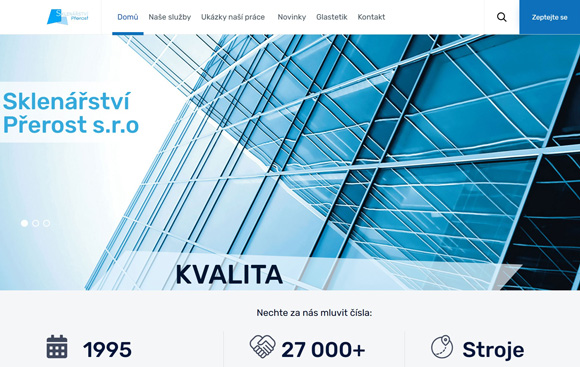 sklenářství přerost